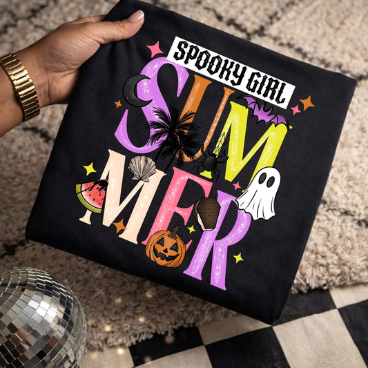 Spooky Girl Summer DTF Transfer