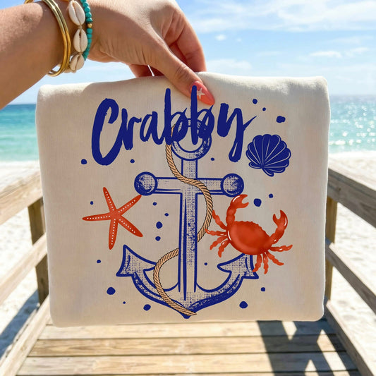 Crabby Anchor DTF Transfer