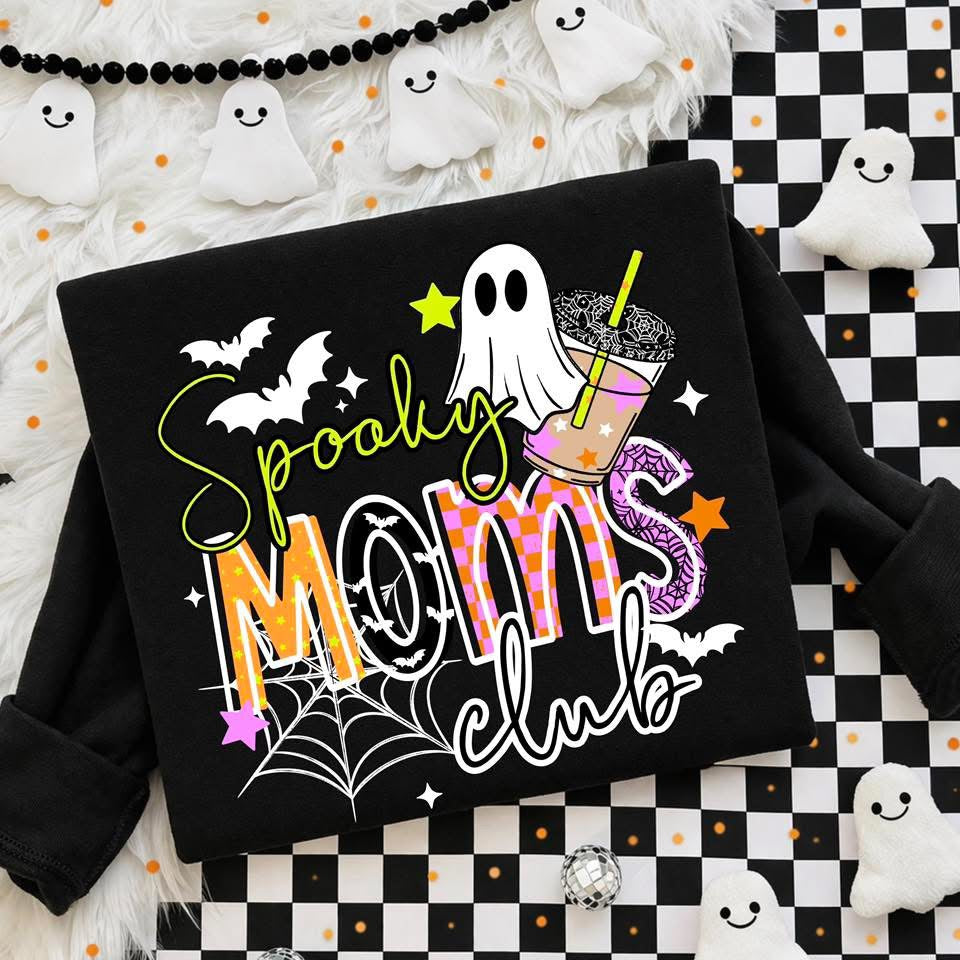 Spooky Moms Club DTF Transfer