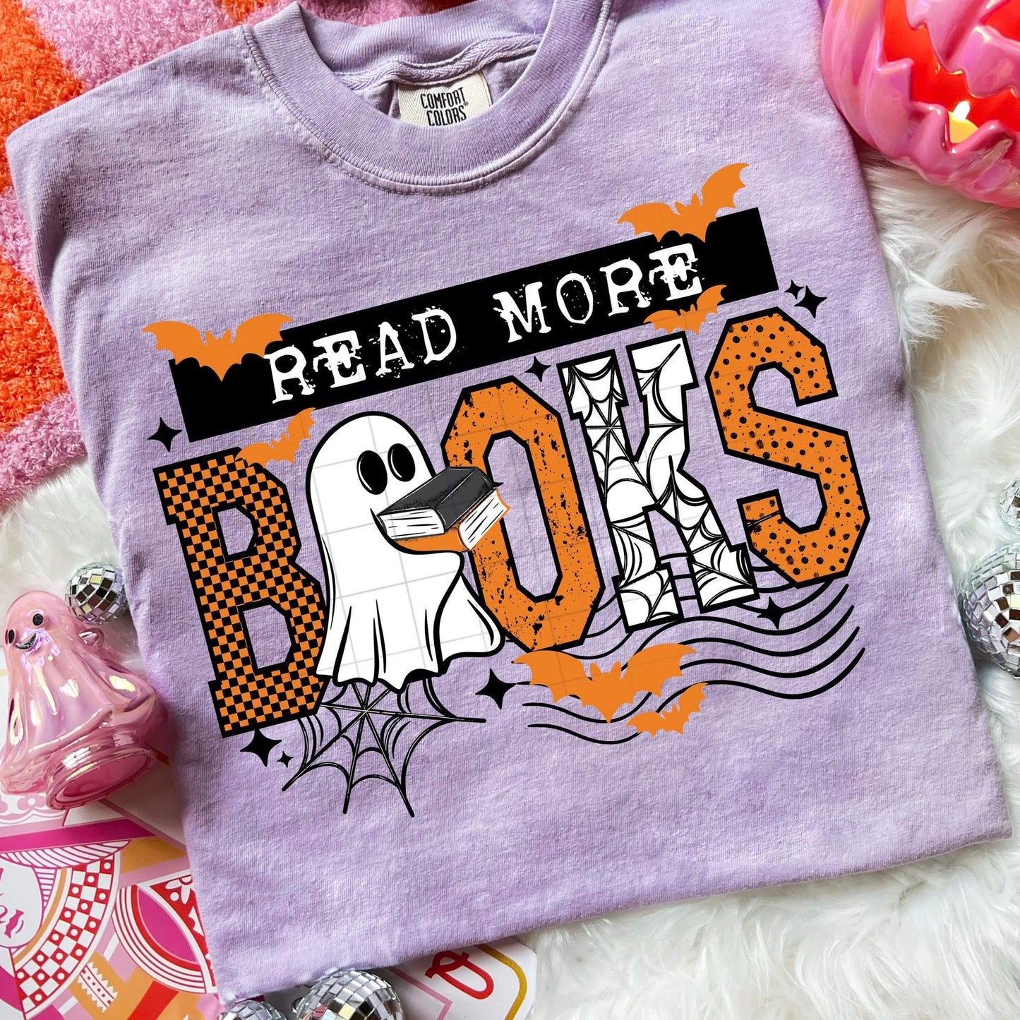 Read More Books Ghost DTF Transfer
