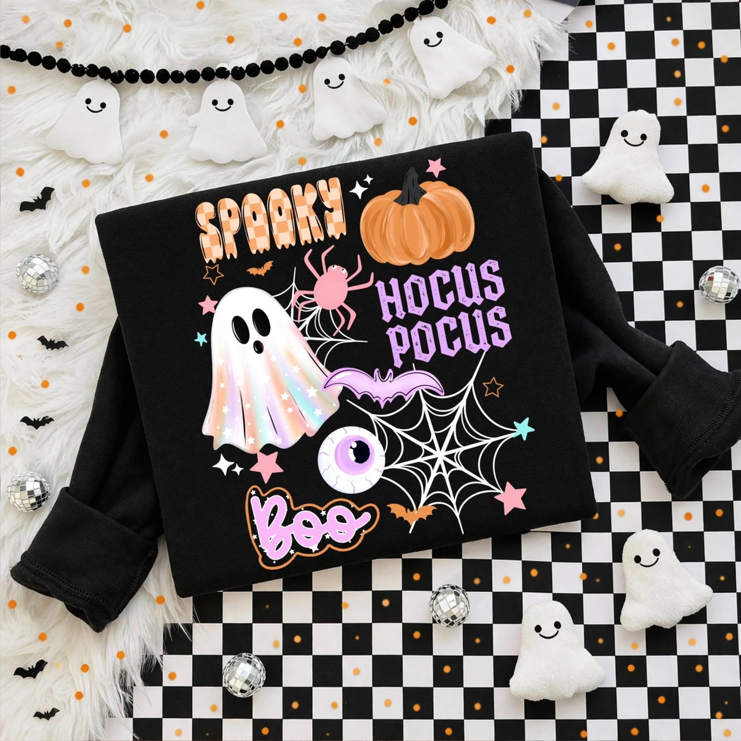 Hocus Pocus Boo DTF Transfer