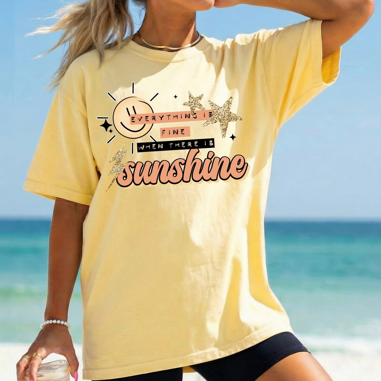 Fine With Sunshine DTF Transfer