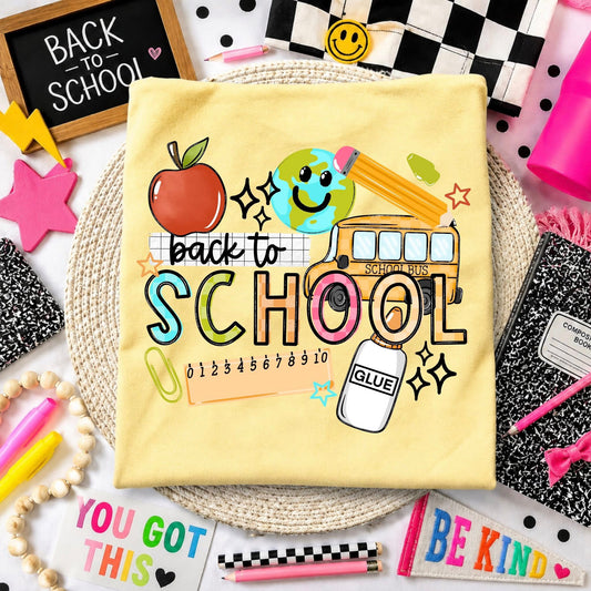 Back to School DTF Transfer