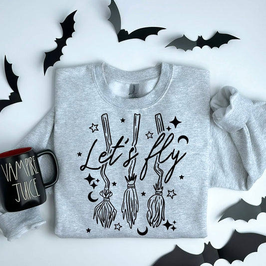 Let’s Fly Screen Print Transfer