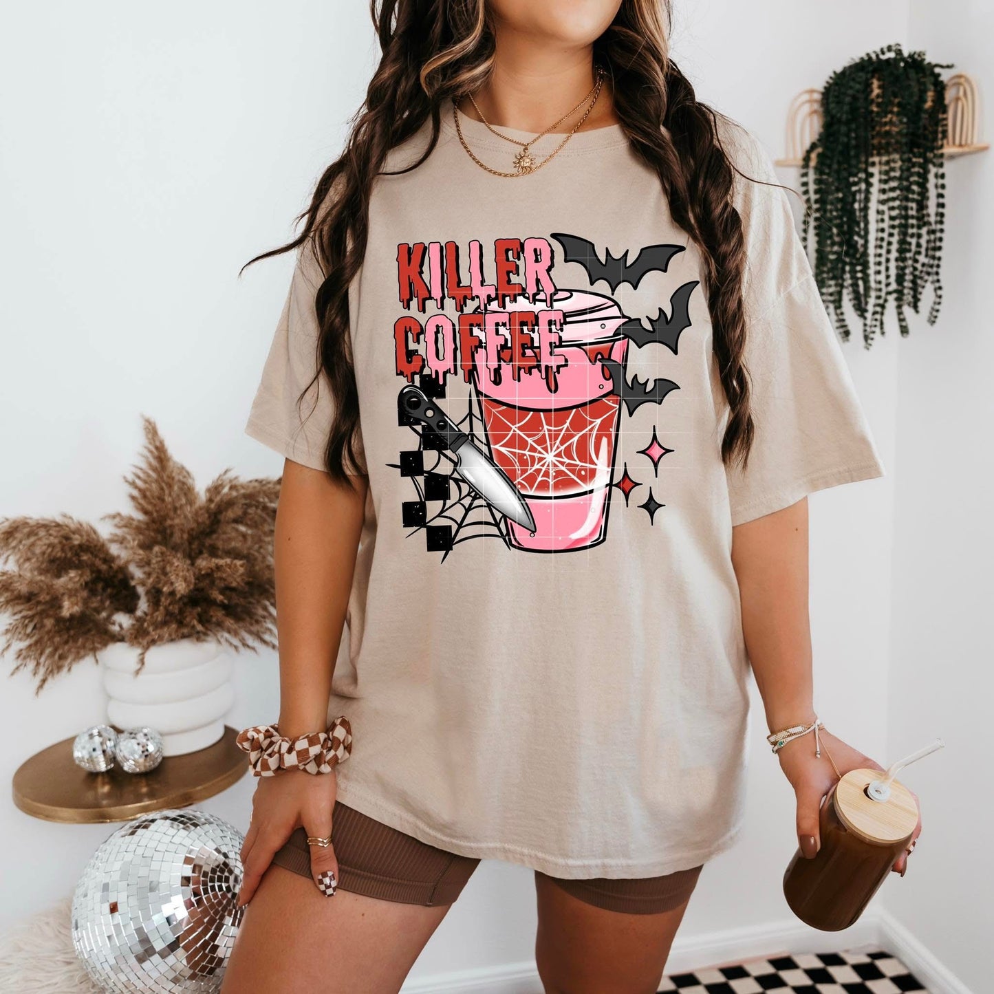 Killer Coffee DTF Transfer