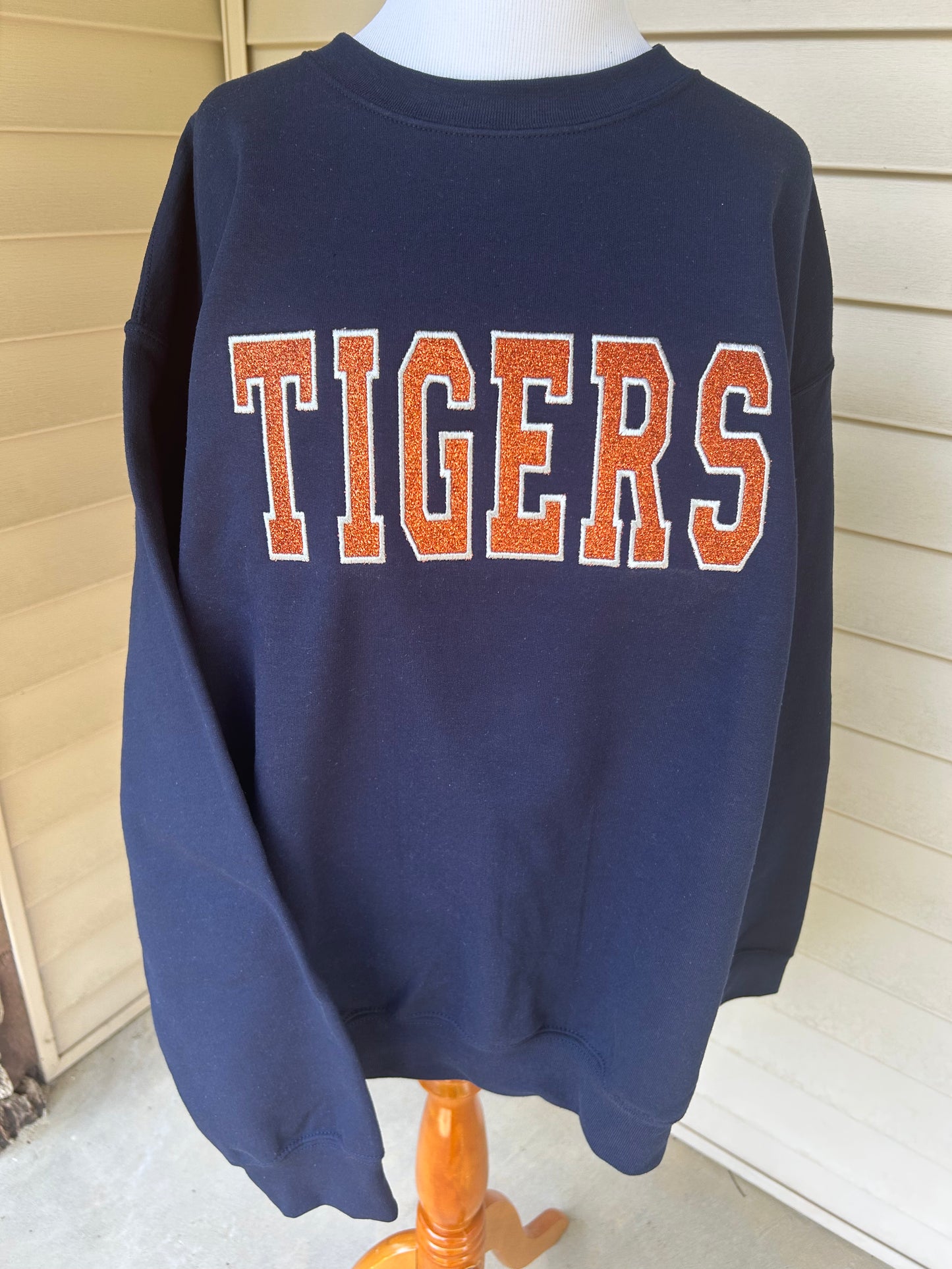 Embroidered Tigers Sweatshirt