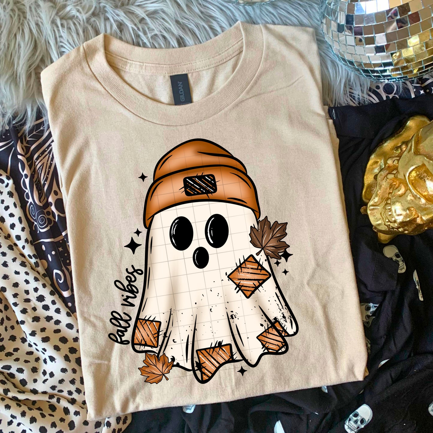 Fall Vibes Ghostie Shirt