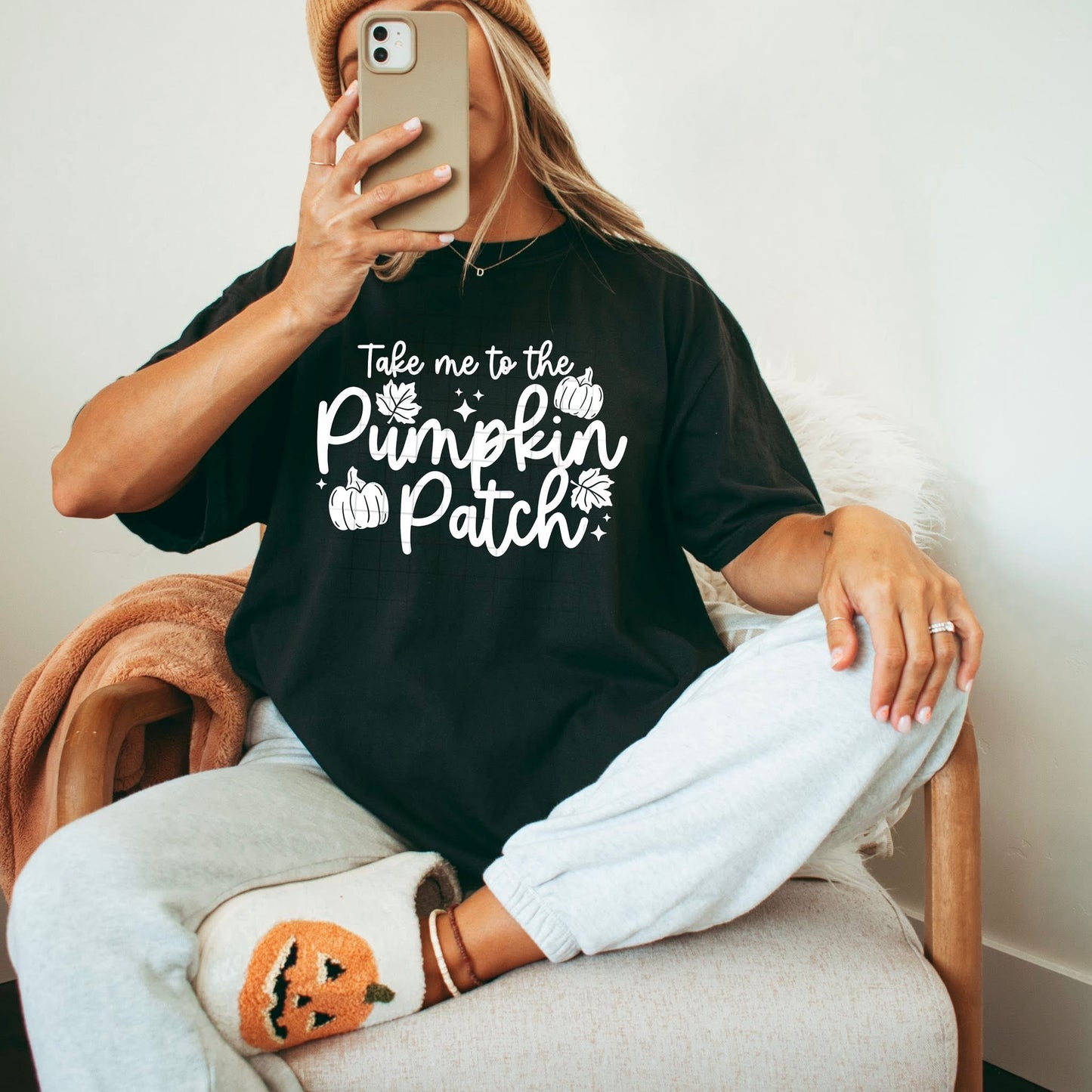 Pumpkin Patch Black Shirt
