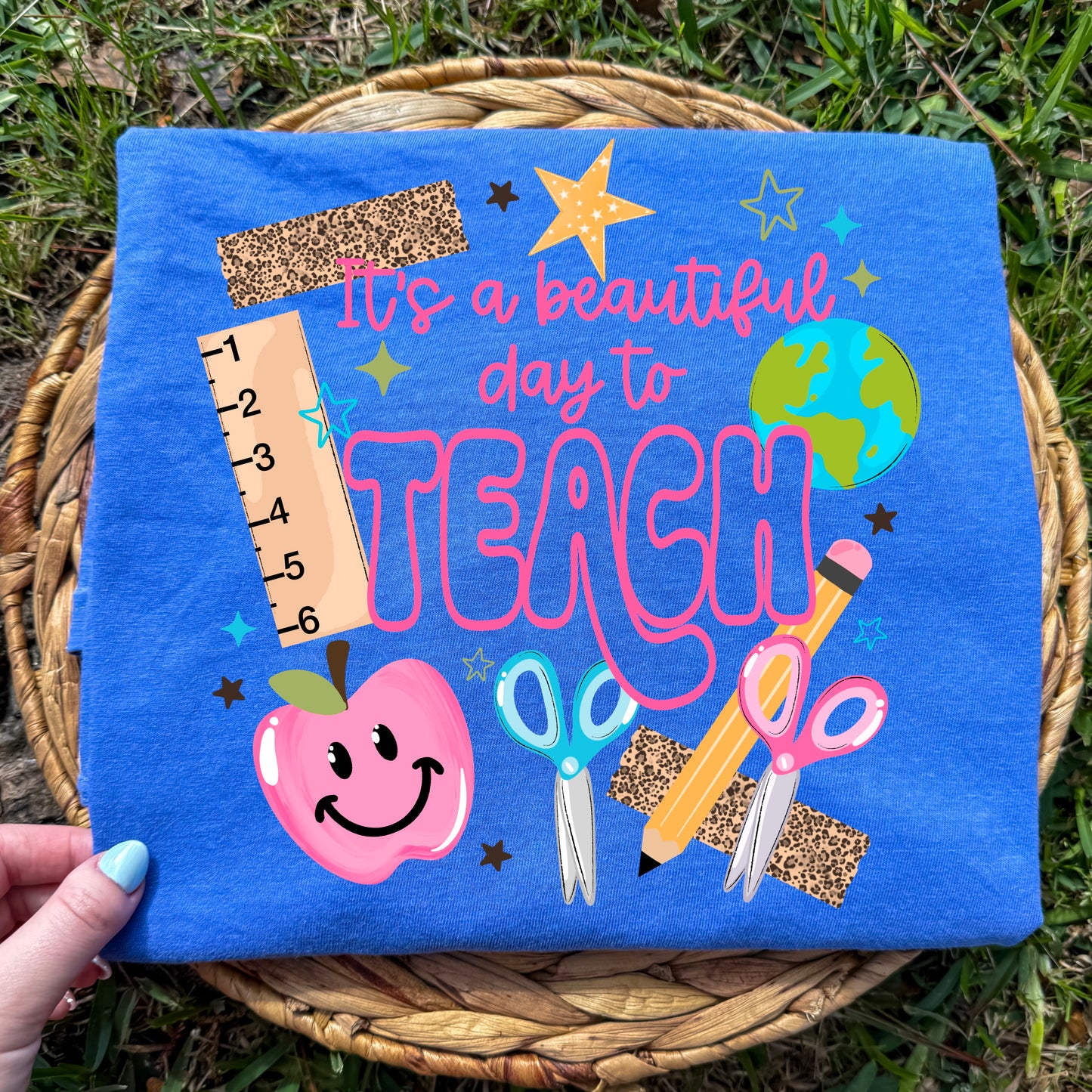 Beautiful Day To Teach DTF Transfer