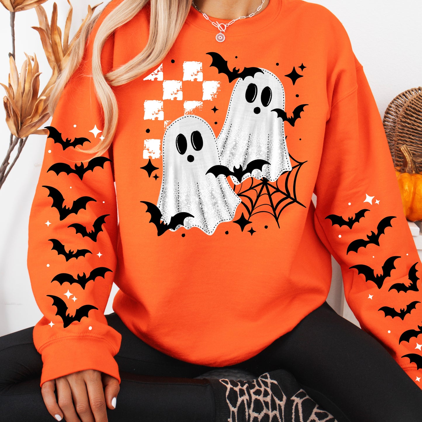 Bats and Ghosts DTF Transfer