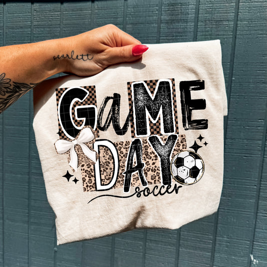 Game Day Soccer DTF Transfer
