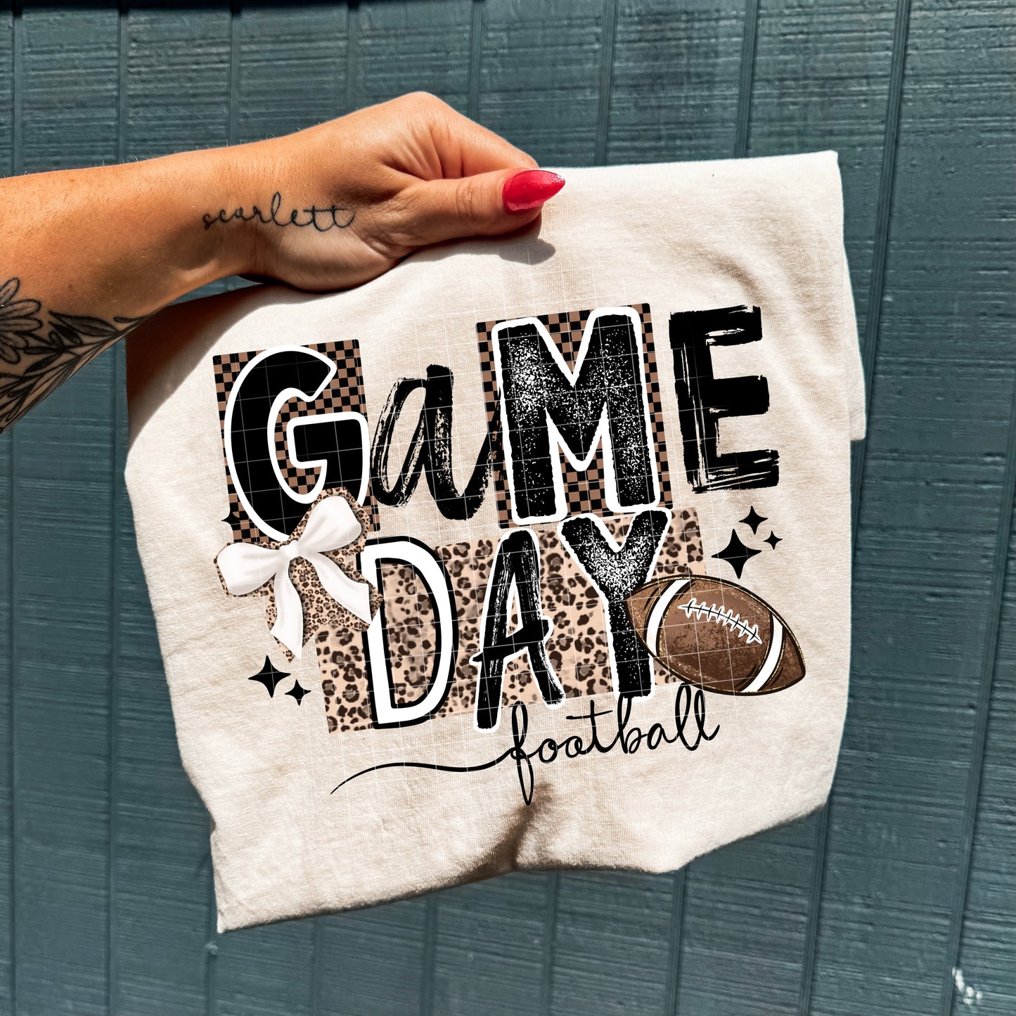 Game Day Football DTF Transfer