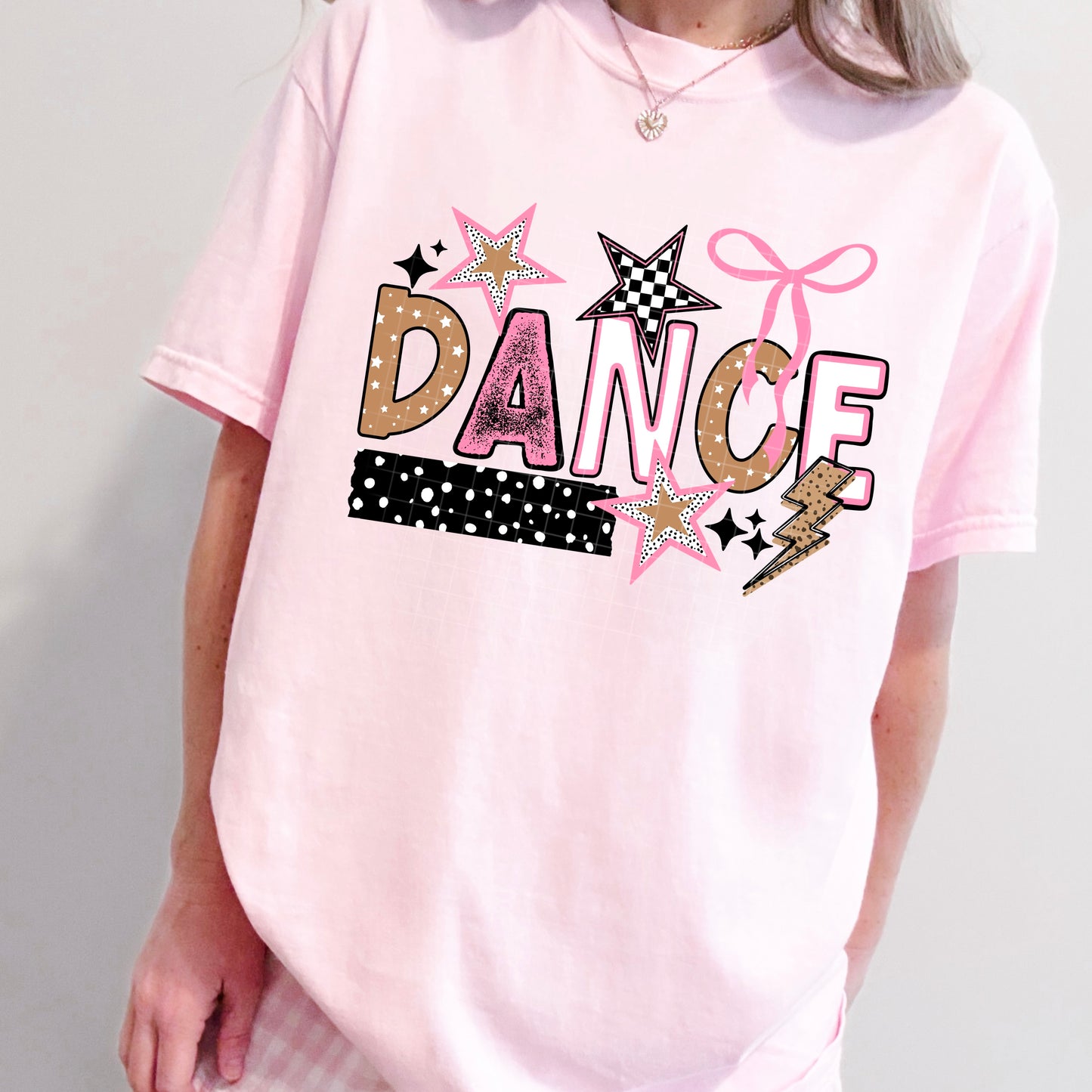 Pink Dance DTF Transfer