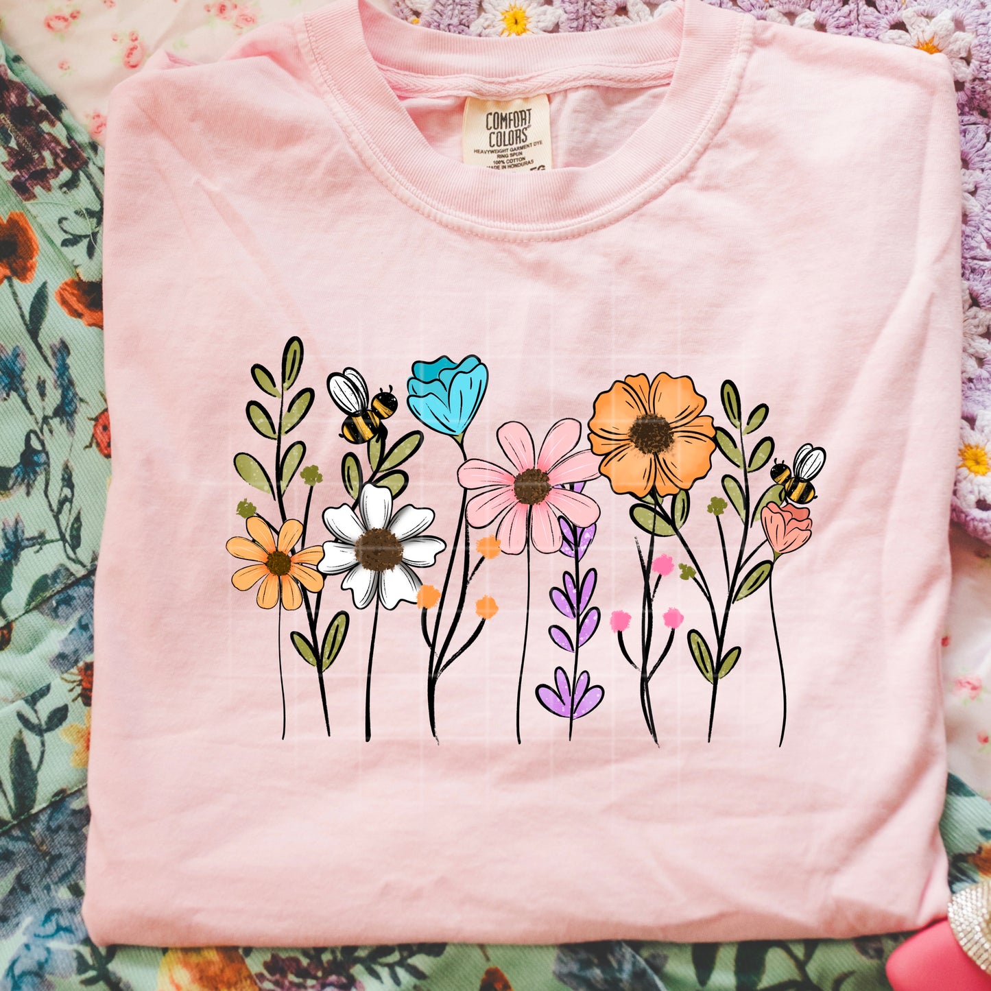 Flower Stems DTF Transfer