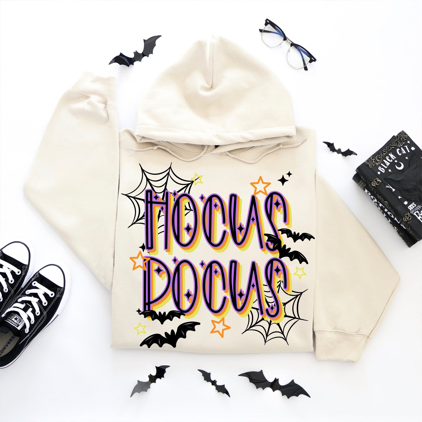 Hocus Pocus Black DTF Transfer