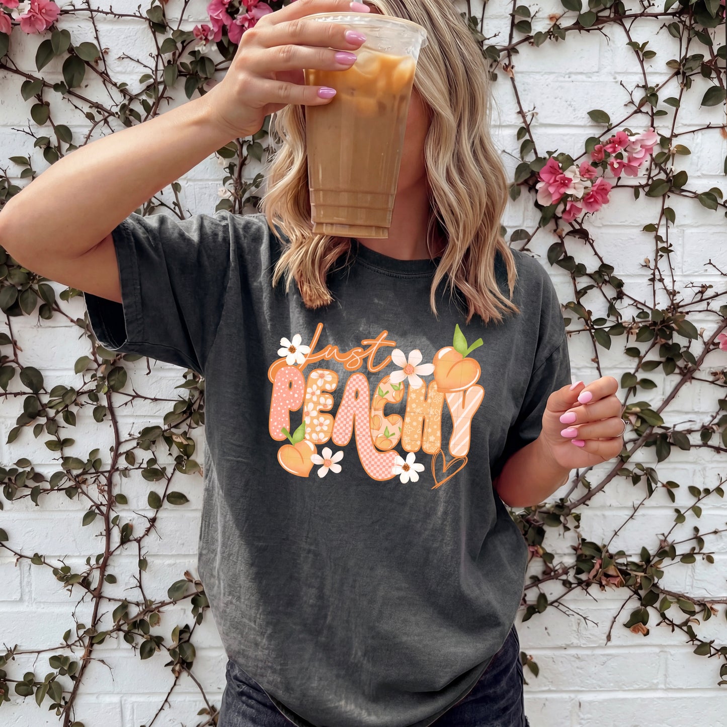 Just Peachy DTF Transfer