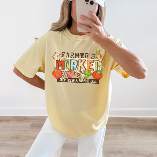 Farmers Market DTF Transfer