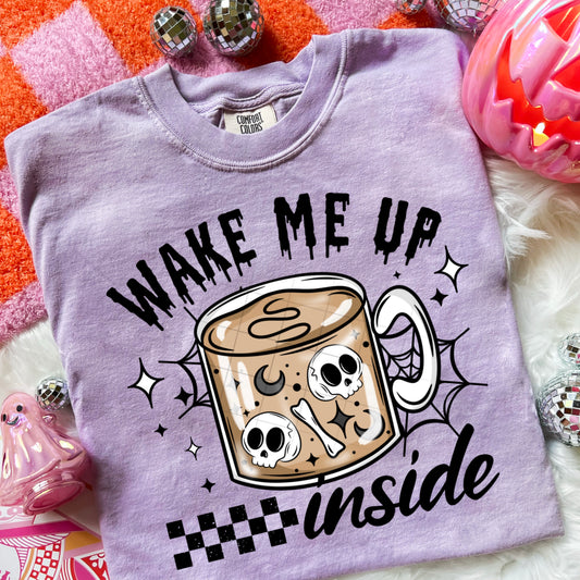 Wake Me Up Black DTF Transfer