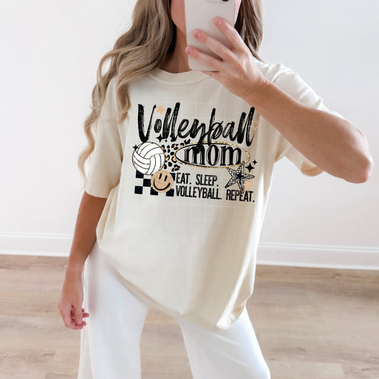 Volleyball Mom DTF Transfer