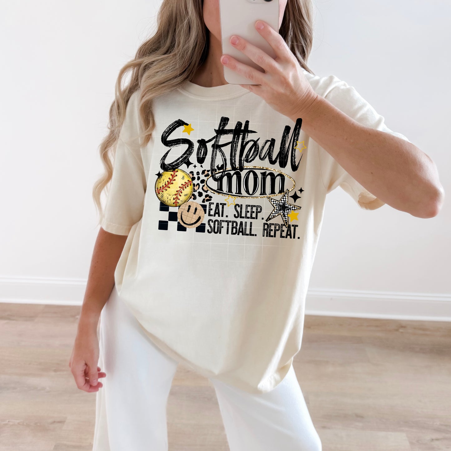 Softball Mom DTF Transfer