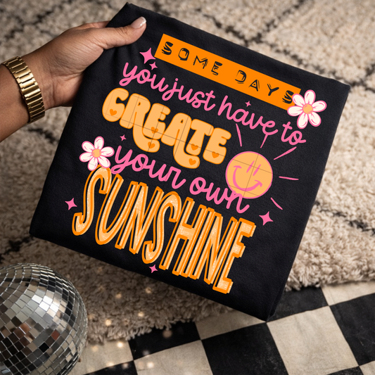 Create Your Own Sunshine DTF Transfer