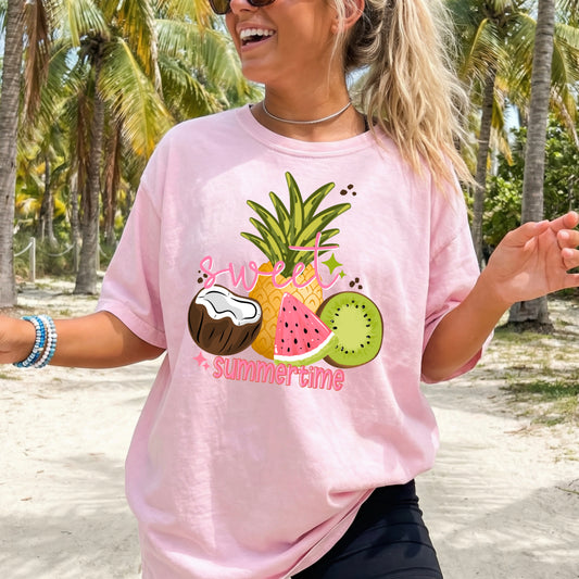 Sweet Summer Coconut DTF Transfer