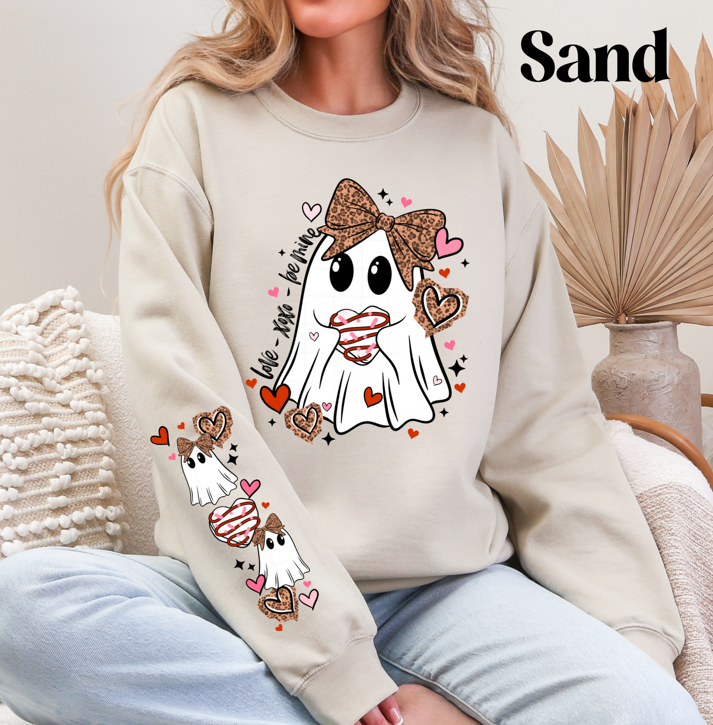 Valentines Ghost Sweatshirt