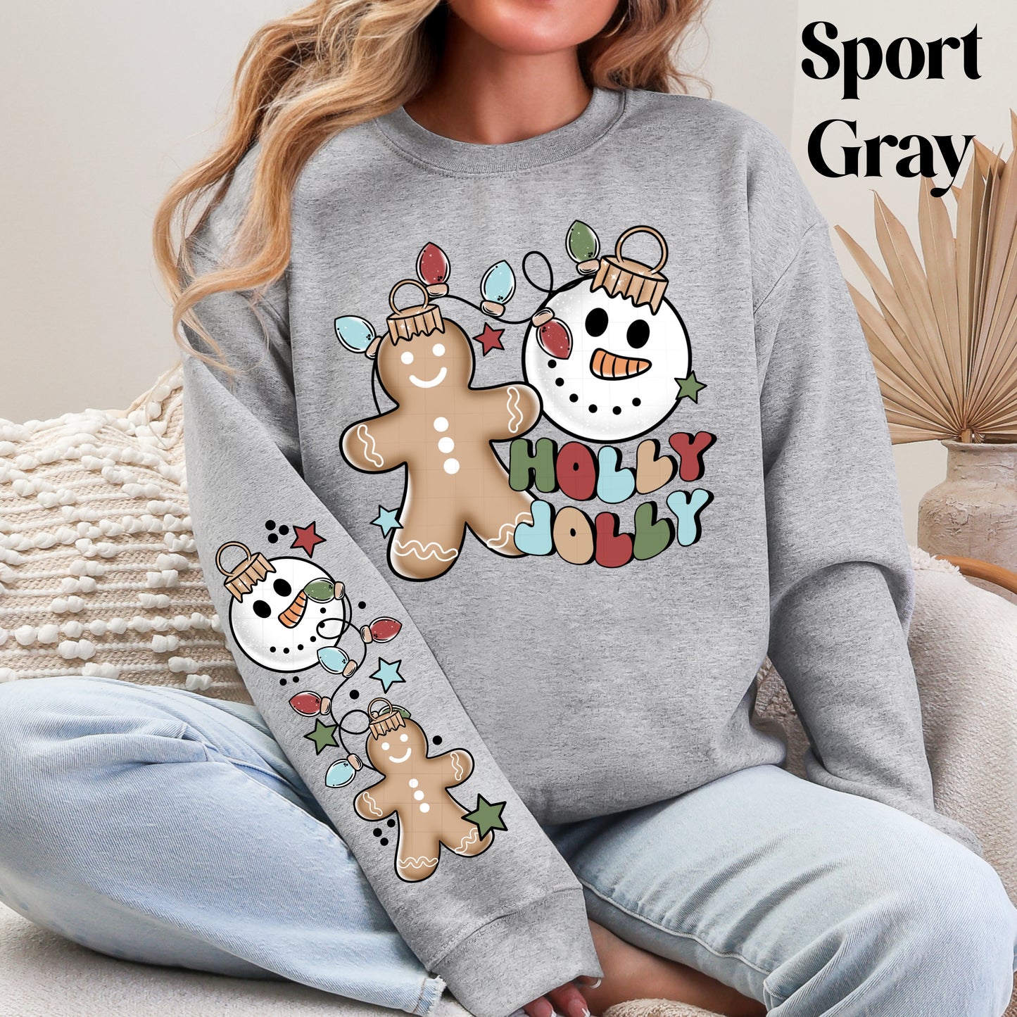 Holly Jolly Ornaments Sweatshirt