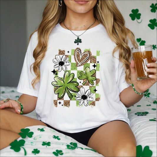 Leopard Shamrock Shirt