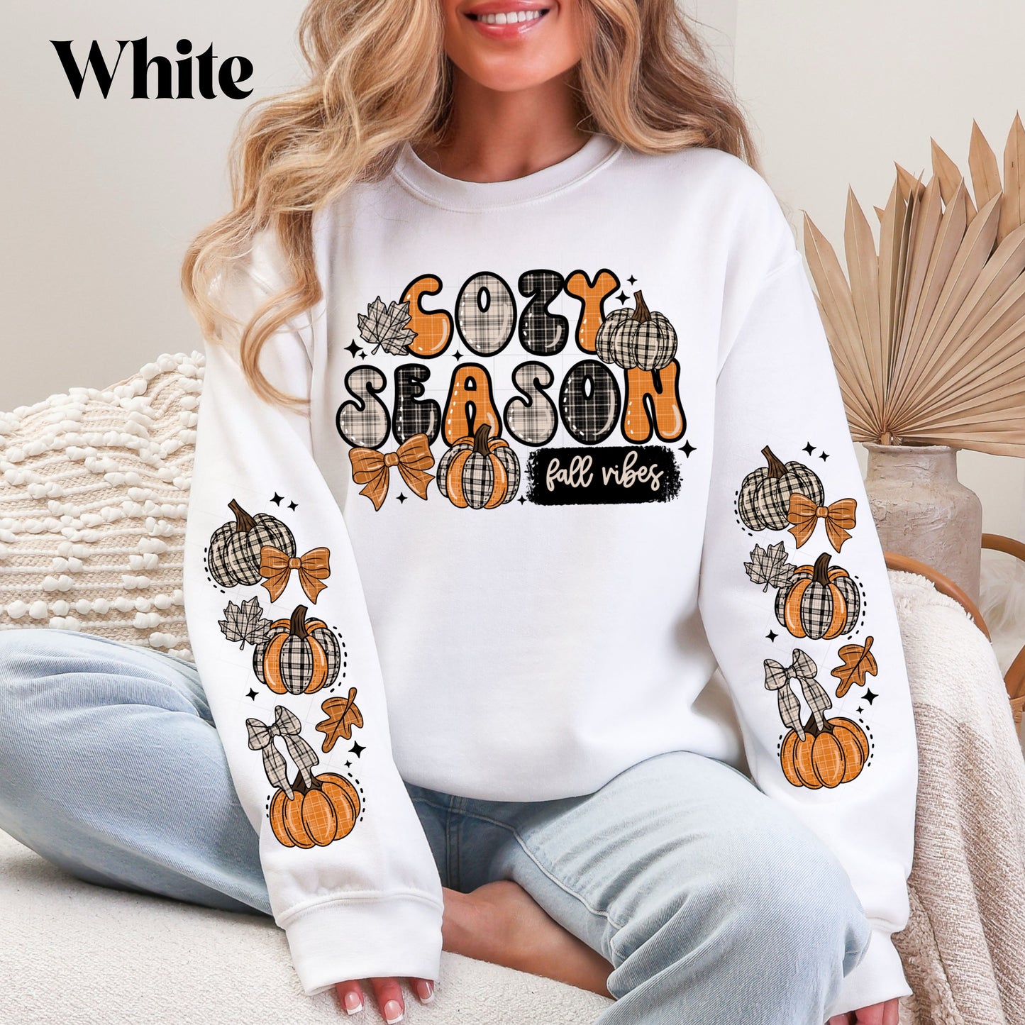 Cozy Season Fall Vibes Sweatshirt