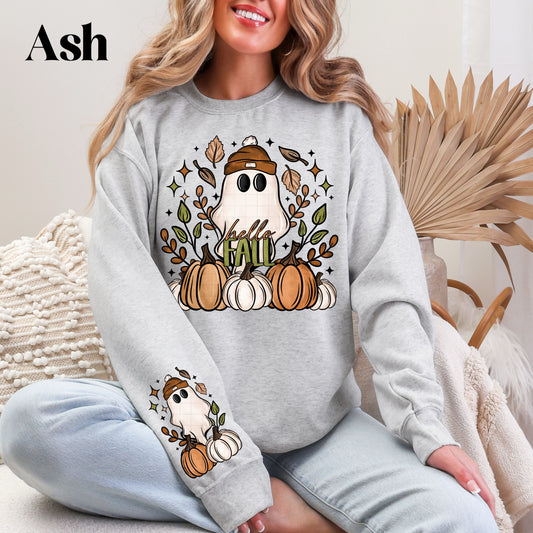 Hello Fall Ghost Sweatshirt