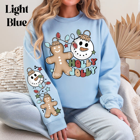 Holly Jolly Ornaments Sweatshirt
