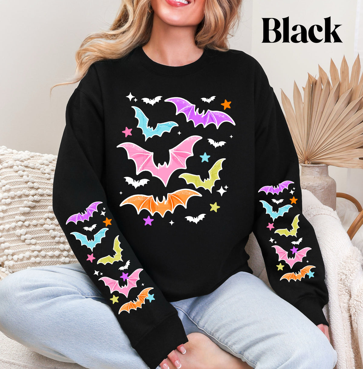 Neon Bats Sweatshirt