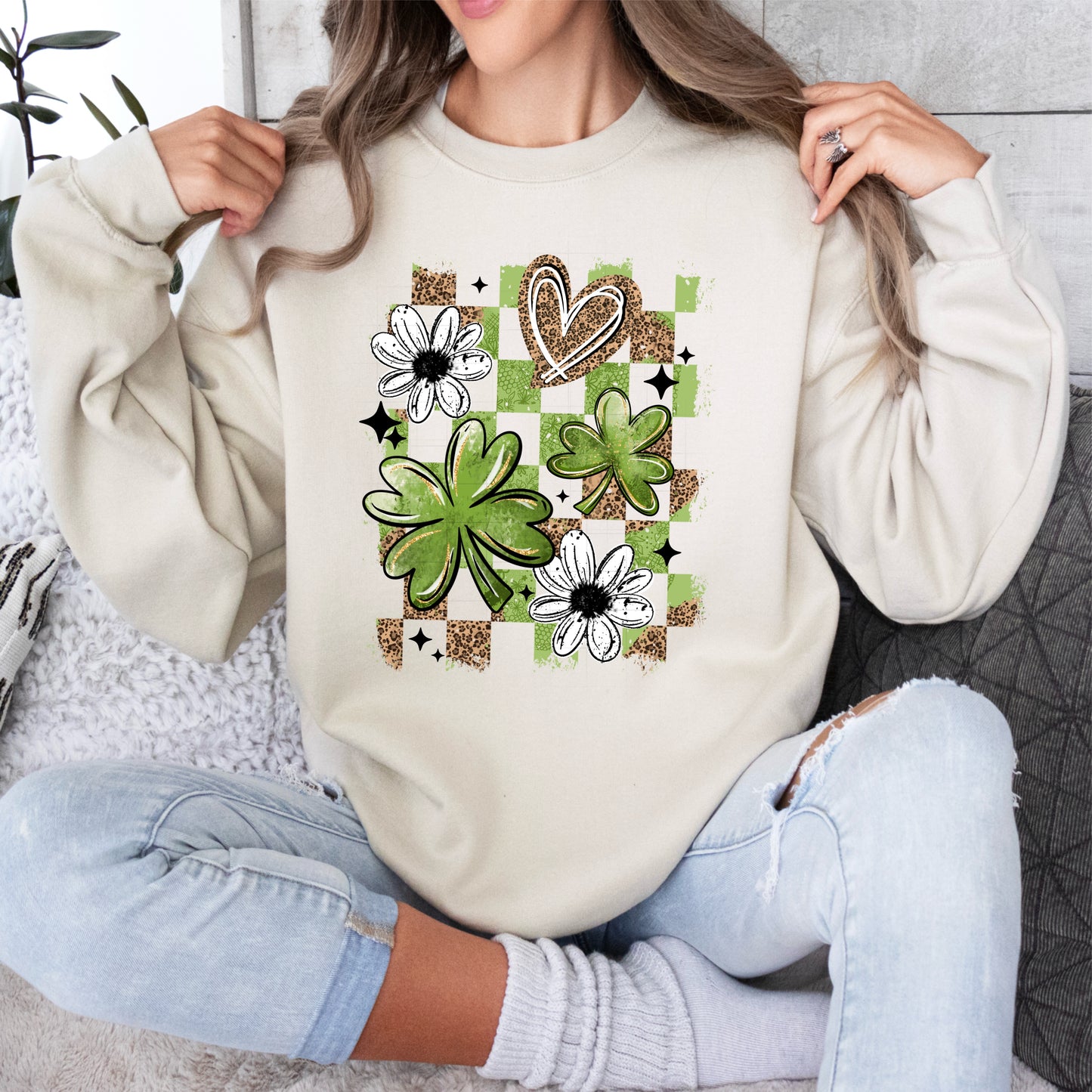 Leopard Shamrock Shirt