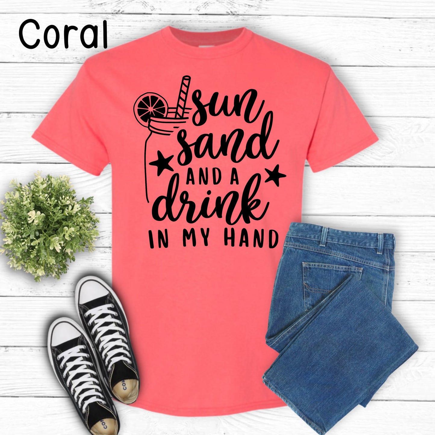 Sun Sand Drink T-Shirt