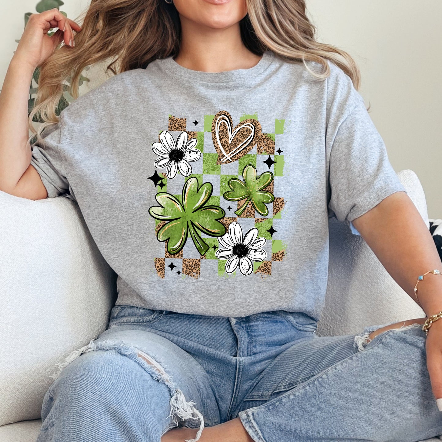 Leopard Shamrock Shirt