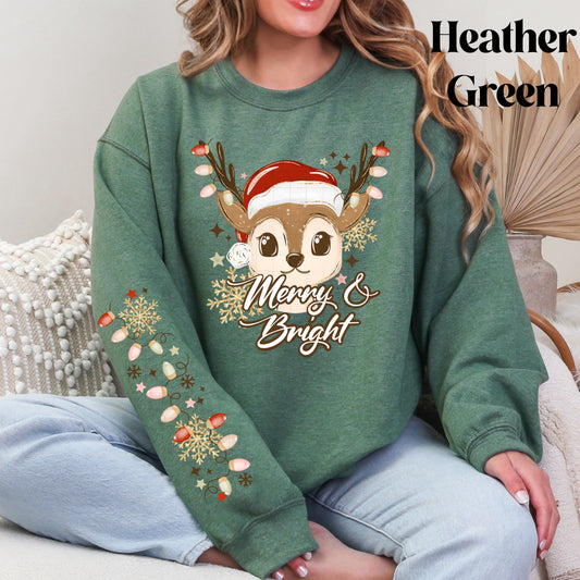 Merry Reindeer Sweatshirt