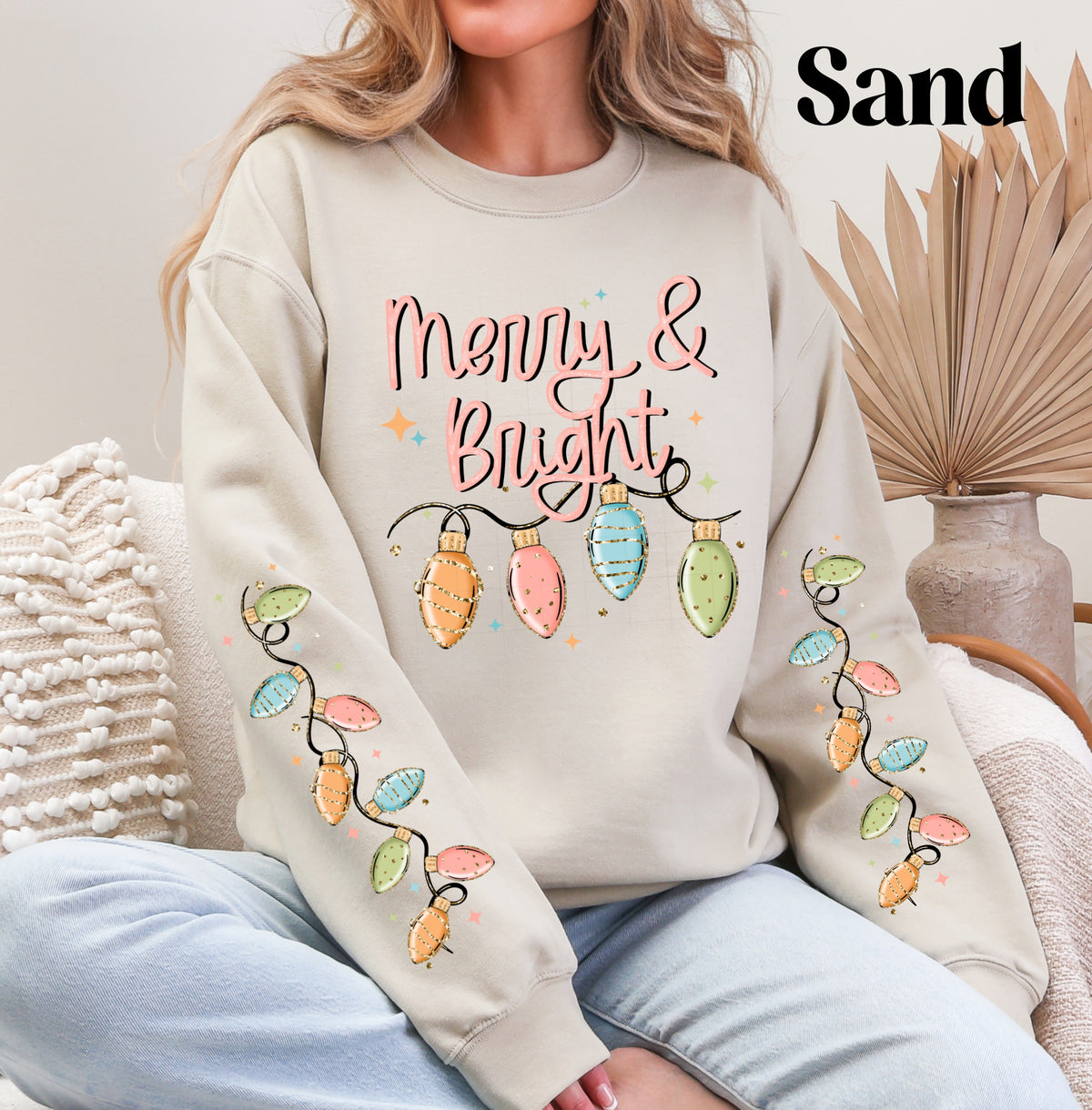 Merry Bright Lights Sweatshirt