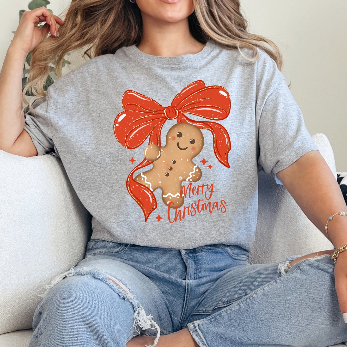 Gingerbread Bow Shirt