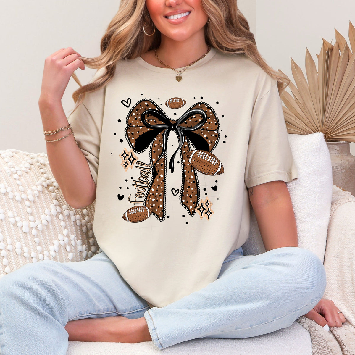 Football Bow Shirt