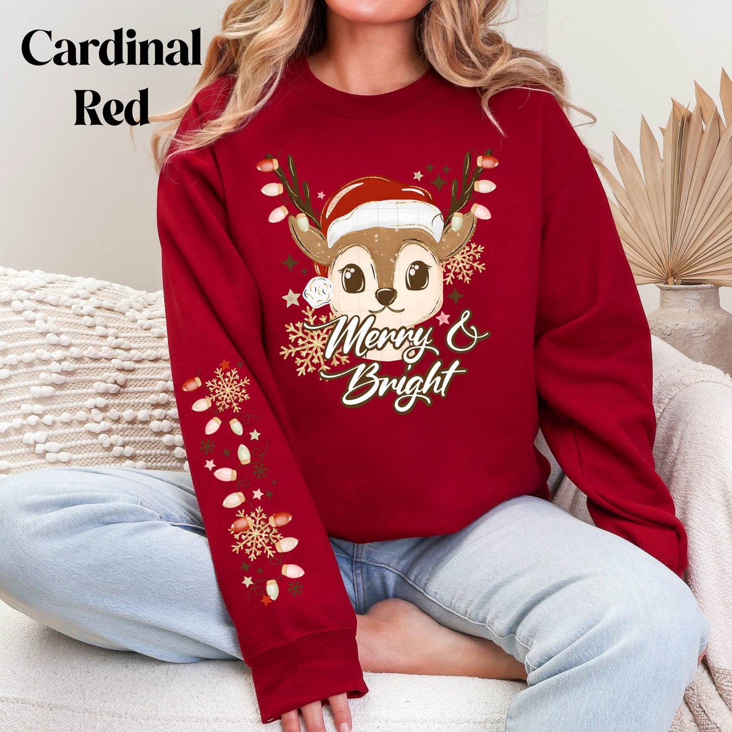 Merry Reindeer Sweatshirt