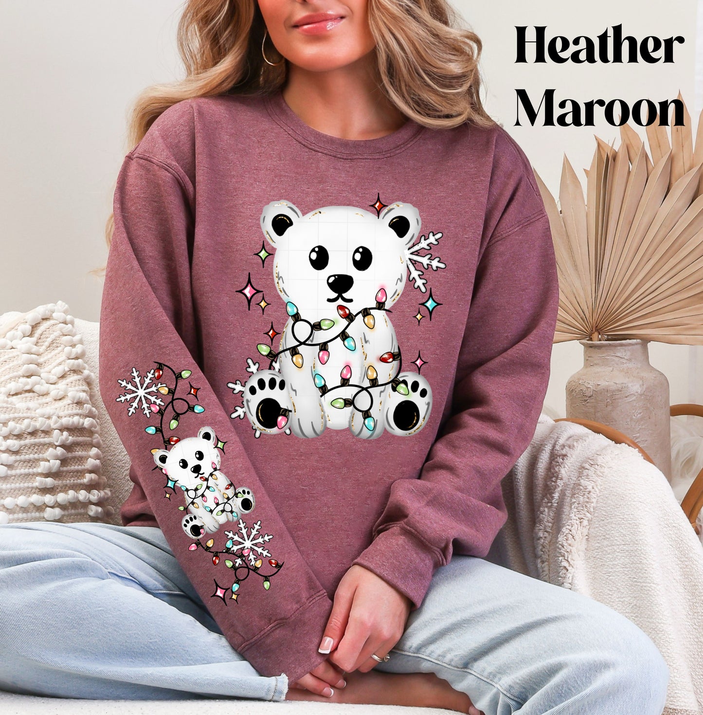 Polar Bear Lights Sweatshirt