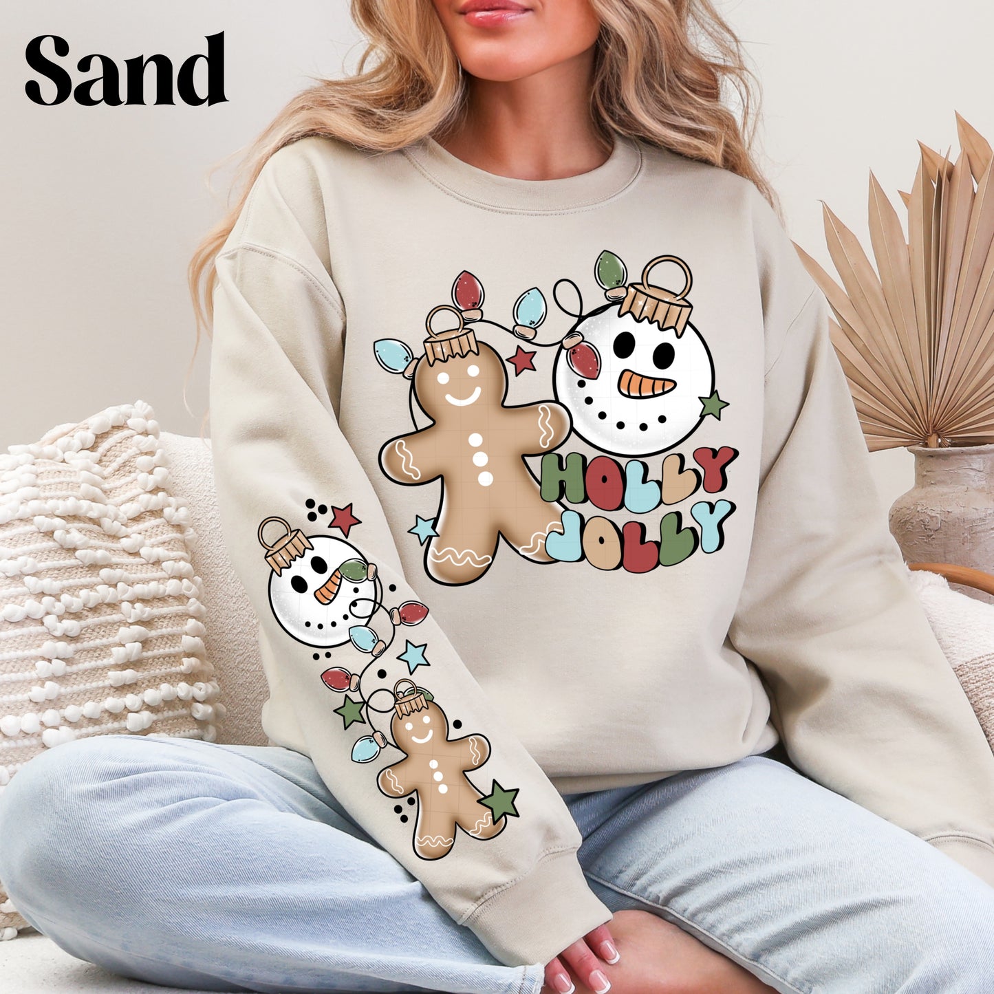 Holly Jolly Ornaments Sweatshirt