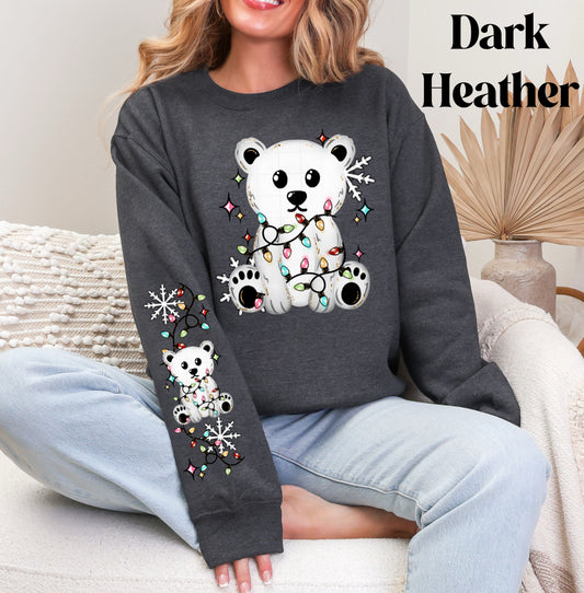 Polar Bear Lights Sweatshirt