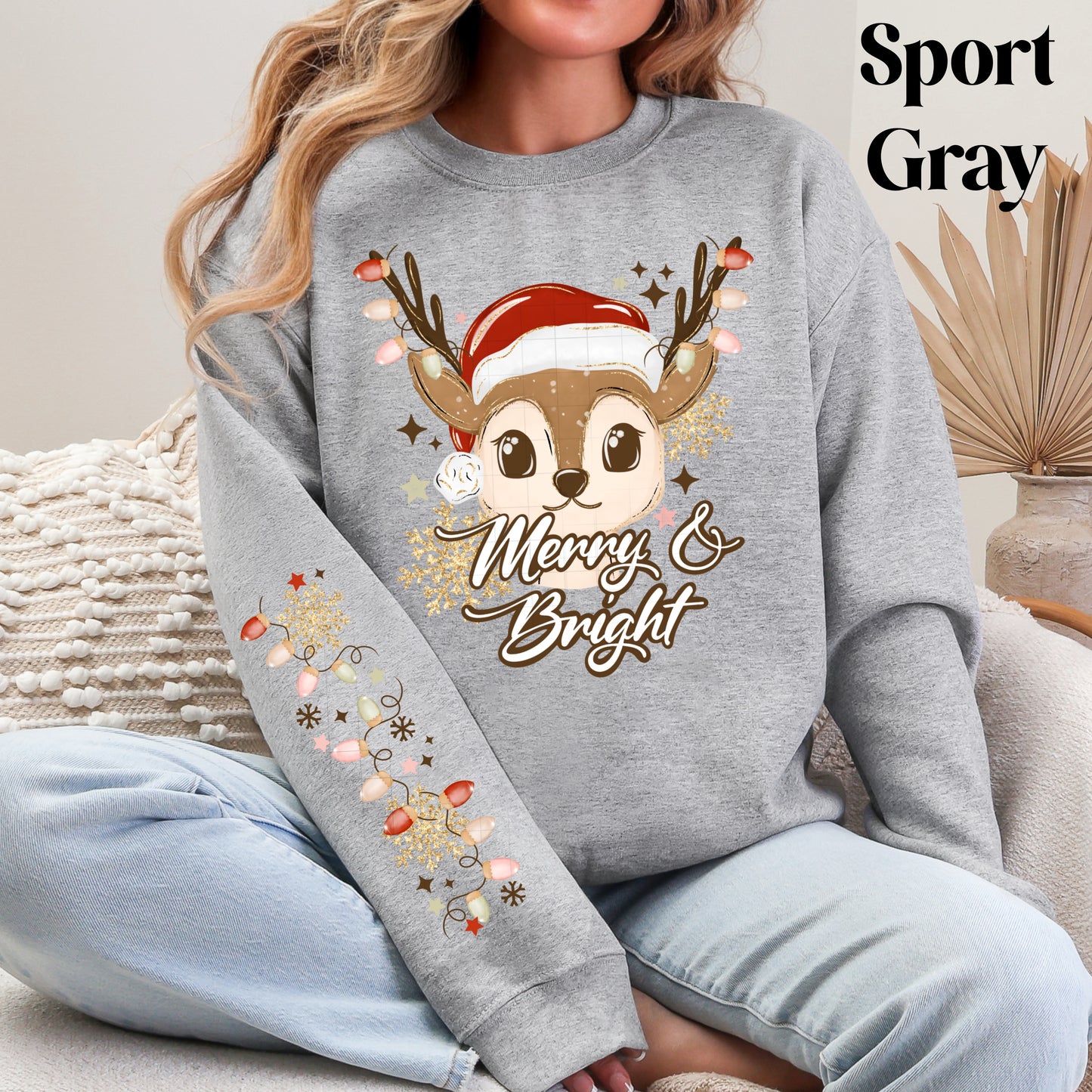 Merry Reindeer Sweatshirt