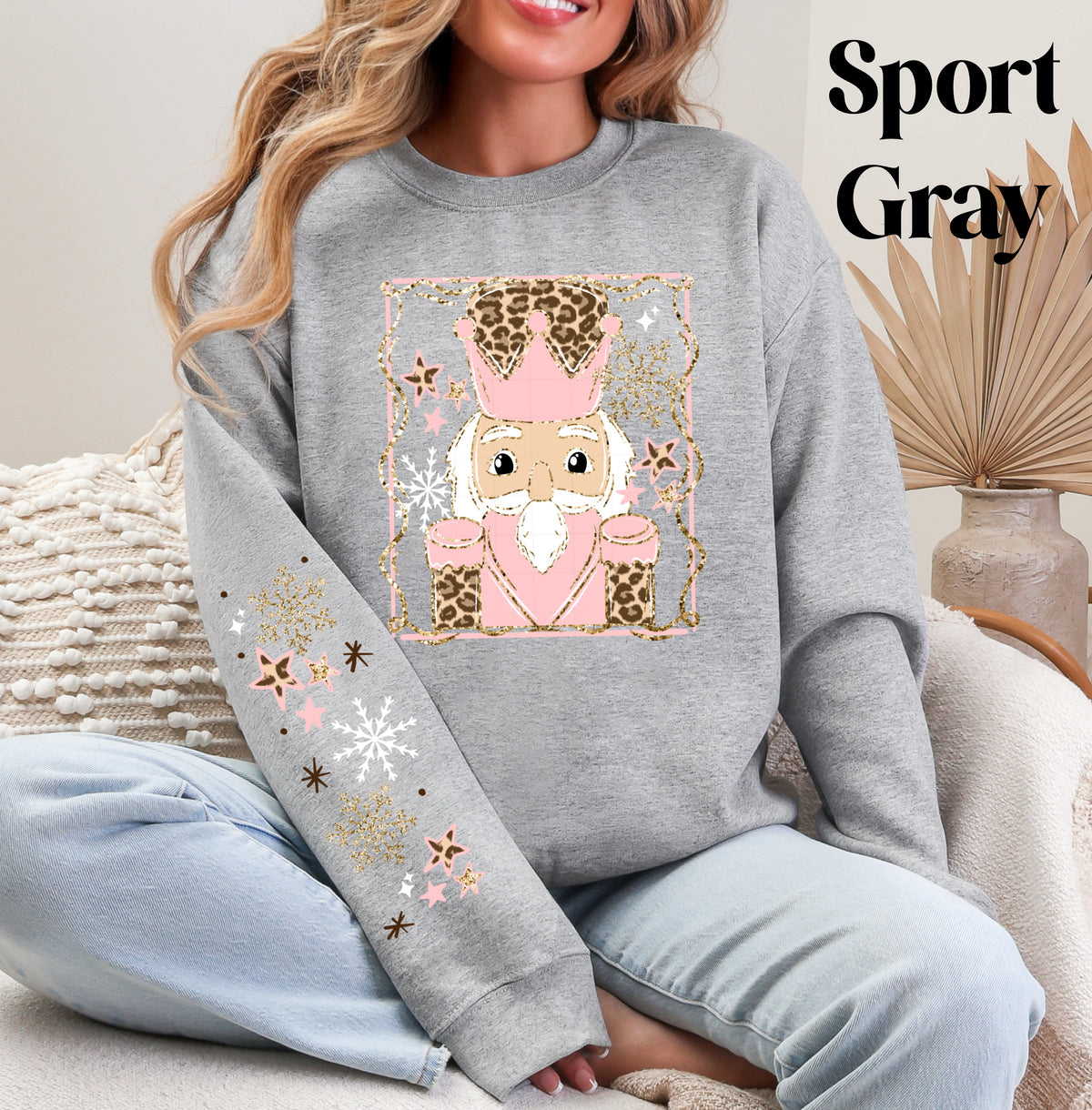 Leopard Nutcracker Sweatshirt