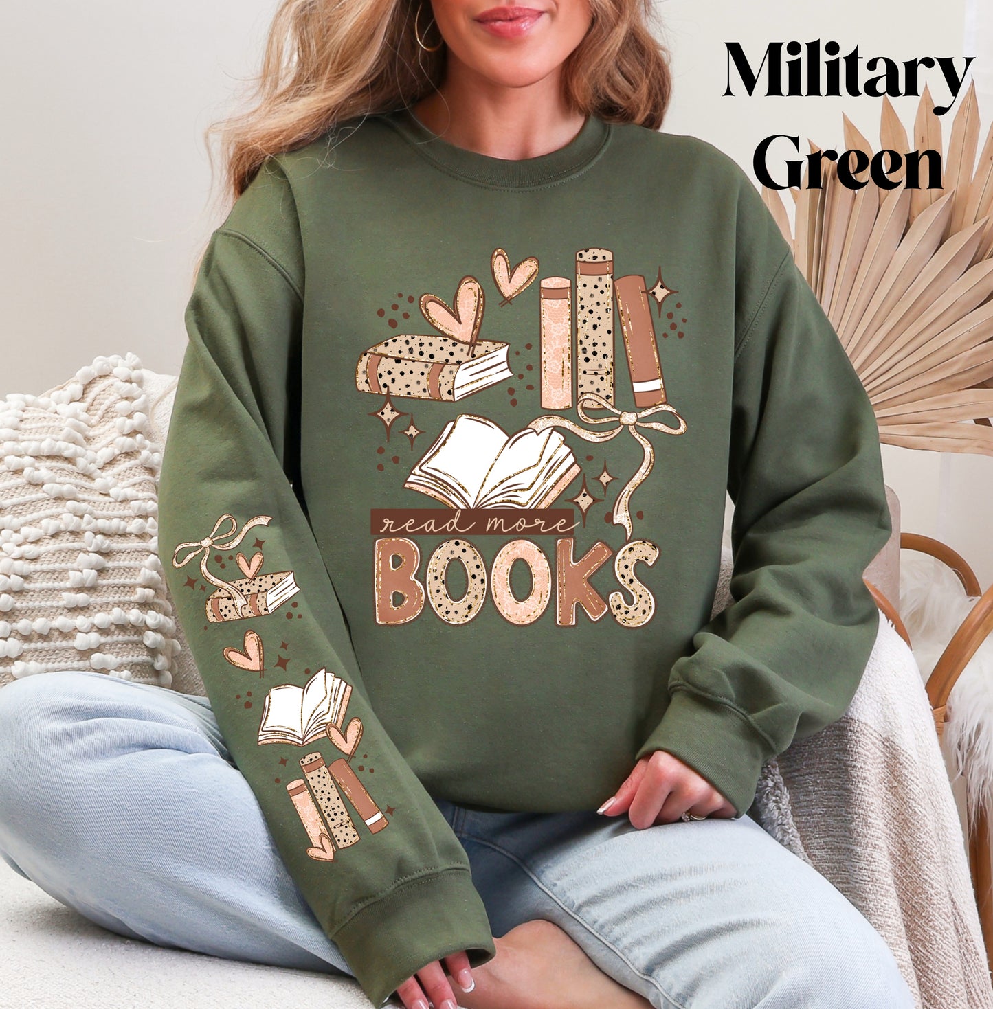 Boho Books Sweatshirt