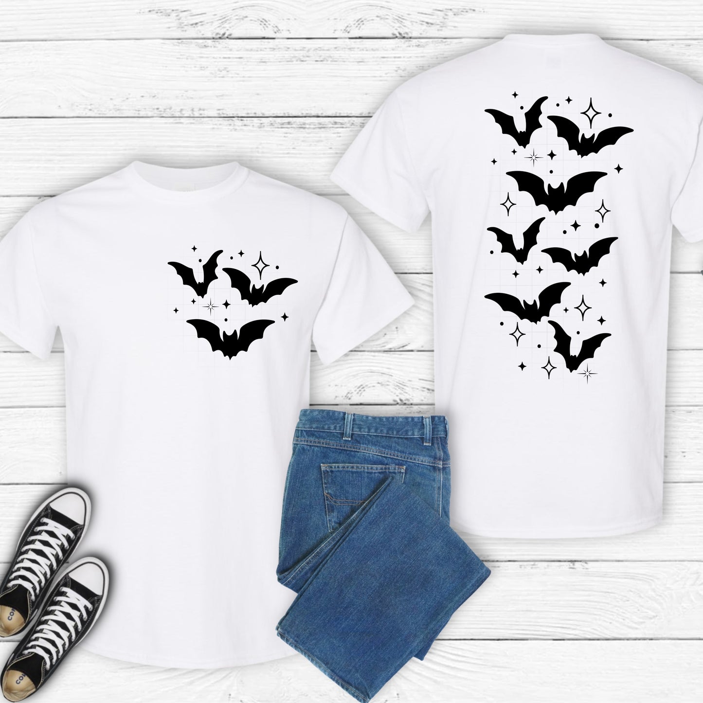 Bats Front and Back Shirt