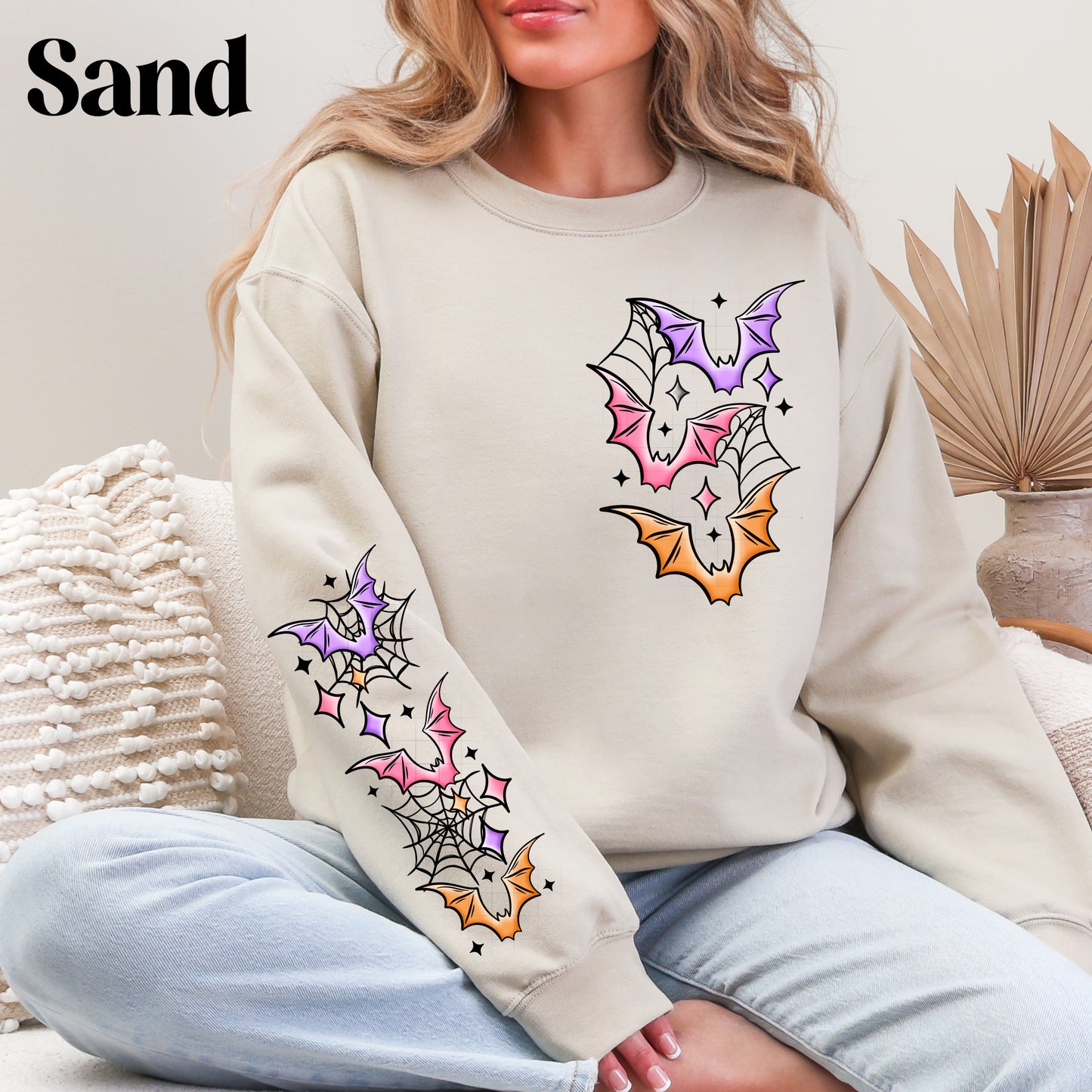 Colorful Bats Sweatshirt