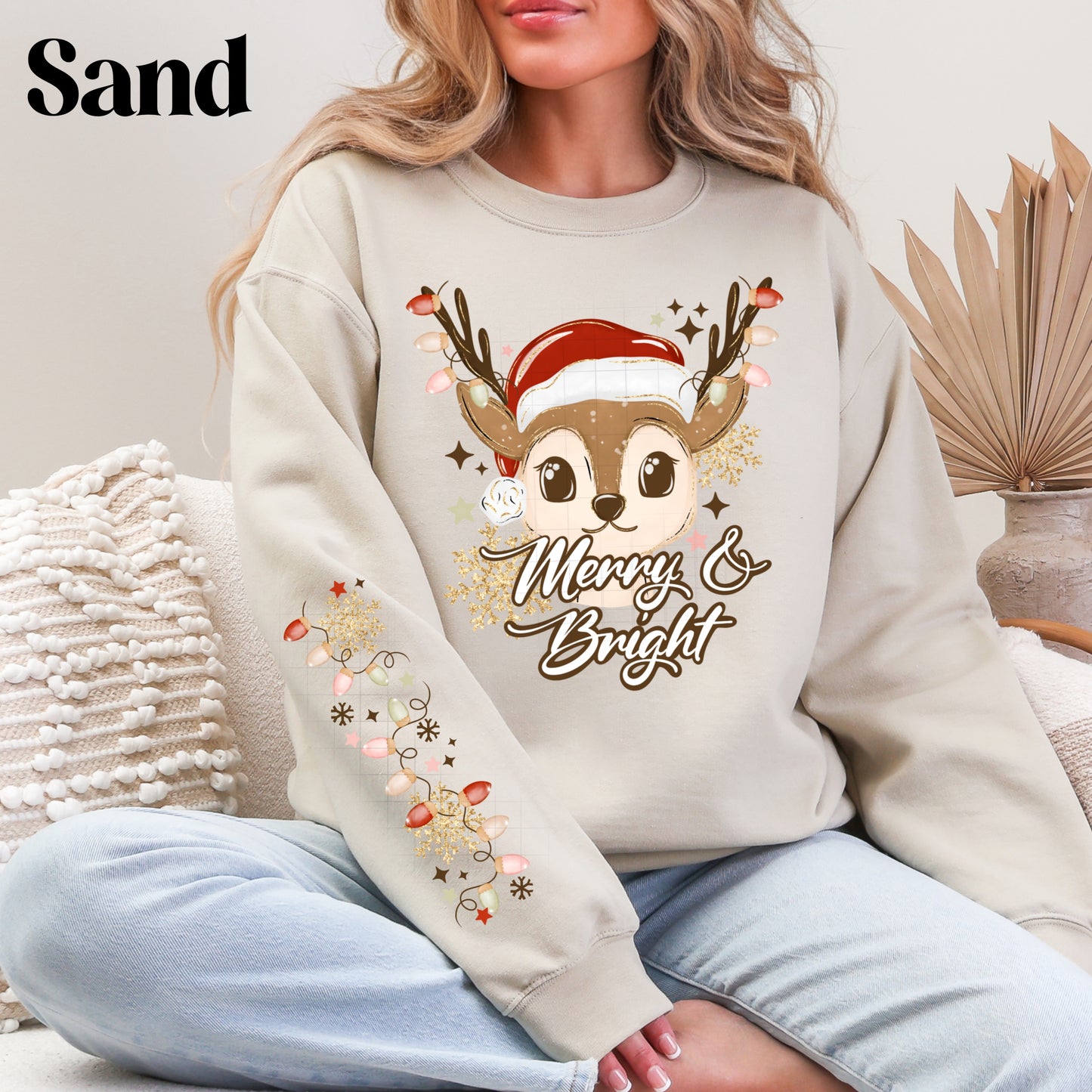 Merry Reindeer Sweatshirt